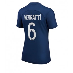 Paris Saint-Germain Marco Verratti #6 kläder Kvinnor 2022-23 Hemmatröja Kortärmad